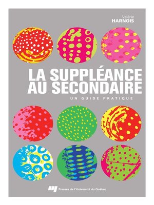 cover image of La suppléance au secondaire